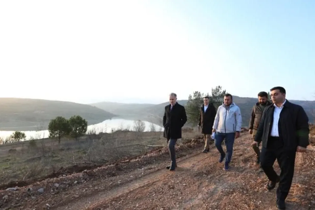 Millet Bahçesinde Yol Yapım Çalışmaları Sürüyor