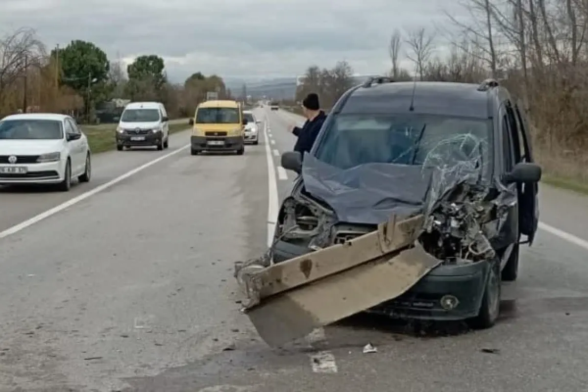 Oylat yolunda korkutan kaza