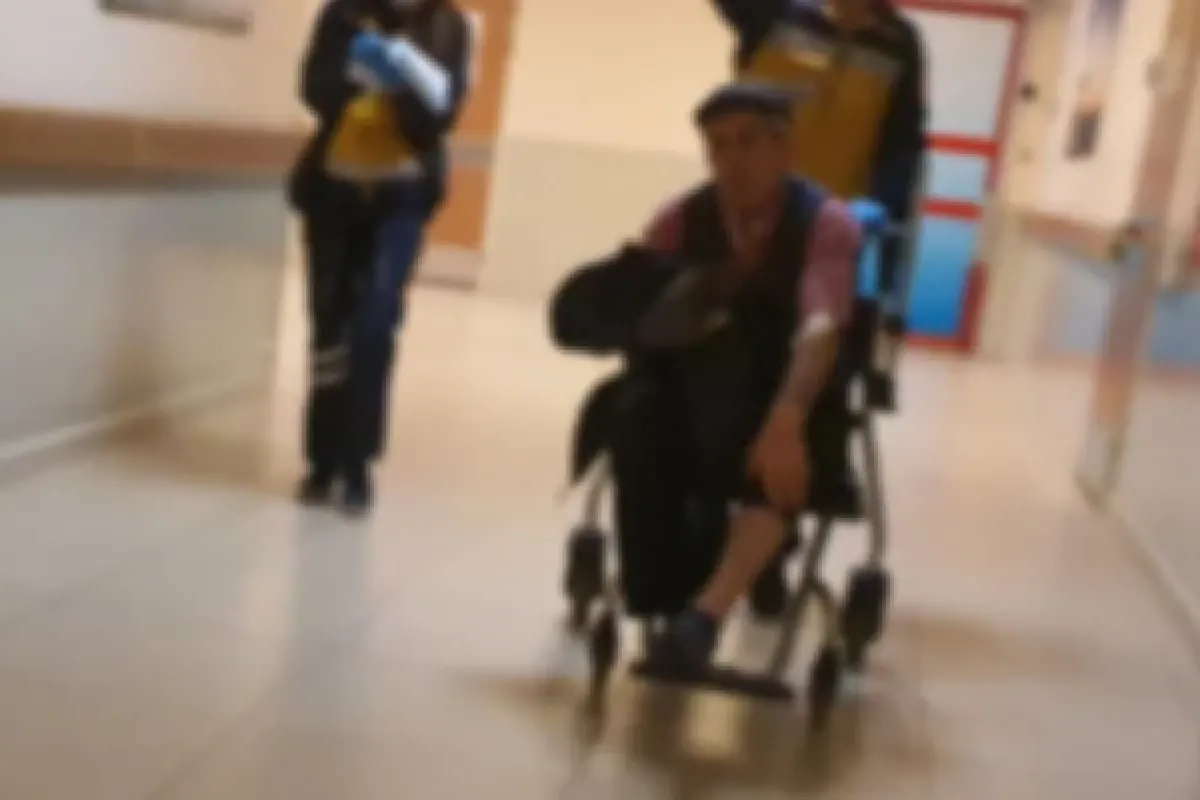 Süleymaniye'de korkutan kaza!