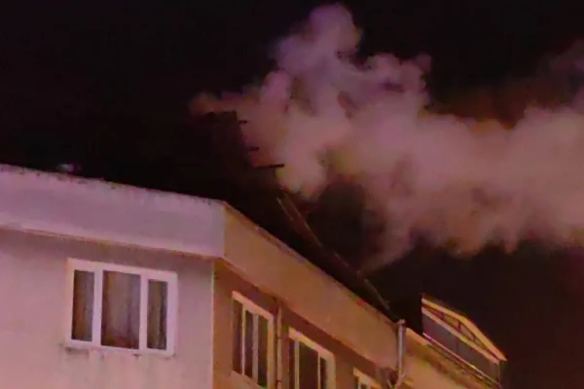 İnegöl'de gece yarısı korkutan yangın!