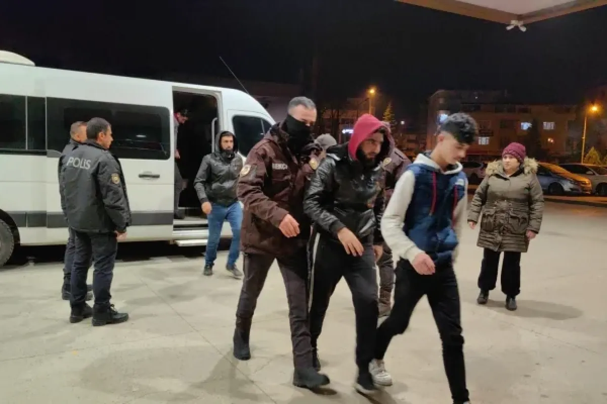 Kaçak göçmenler yakalandı