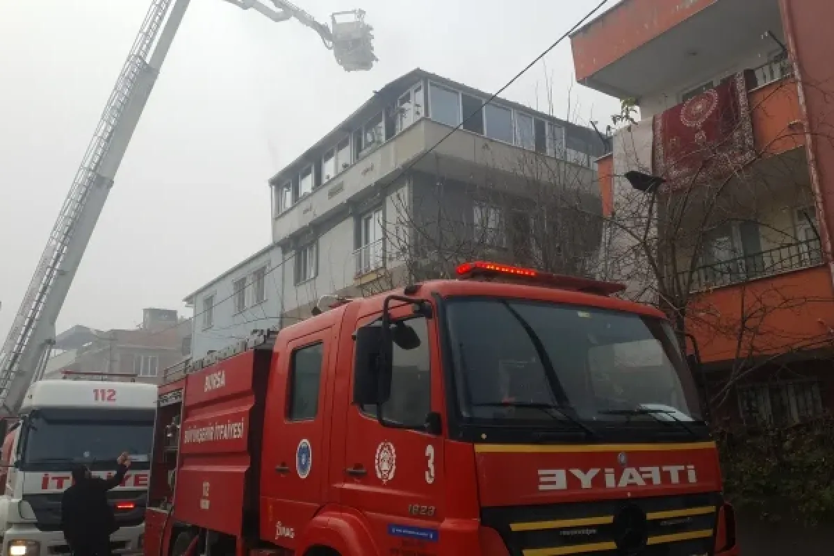 Korkutan yangın!