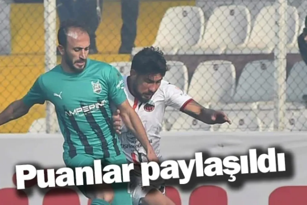 Puanlar paylaşıldı