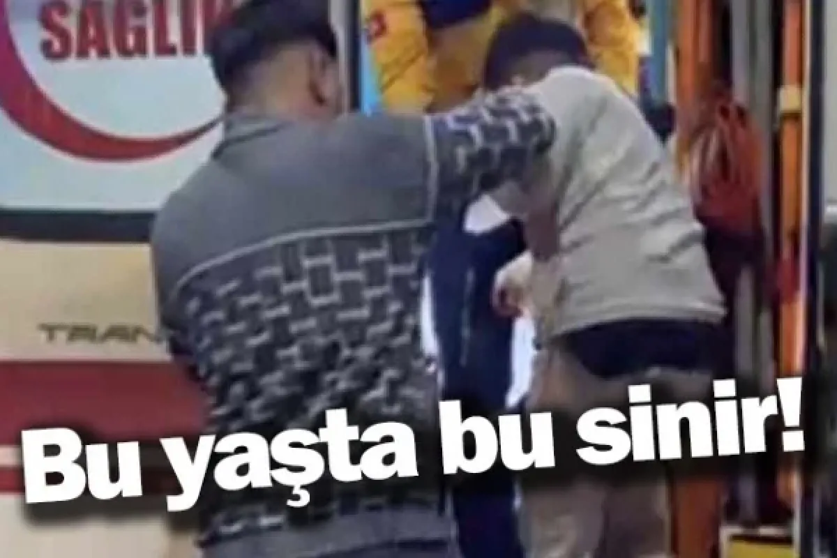 Bu yaşta bu sinir!