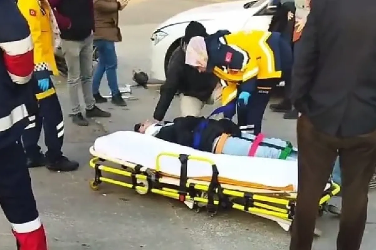 Mesudiye'de korkutan kaza