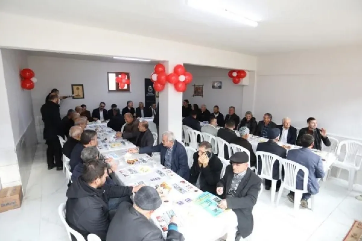 Paşaören mahalle konağı törenle açıldı