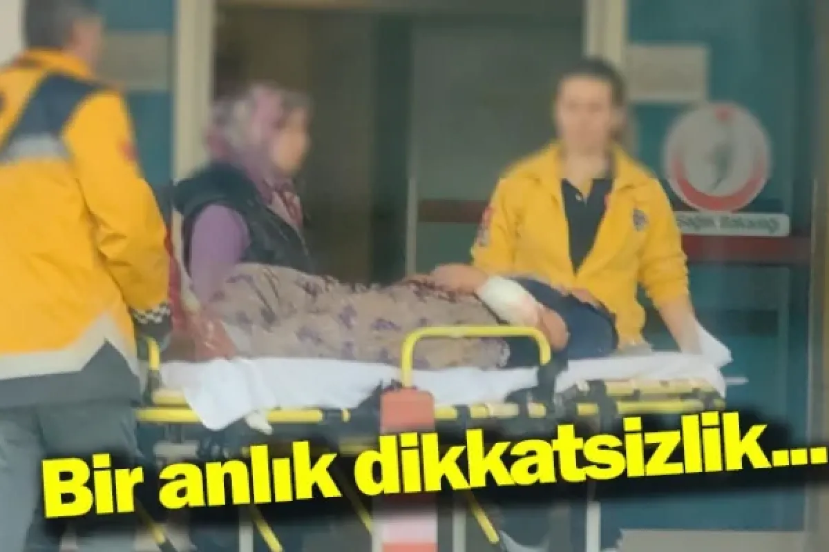 Bir anlık dikkatsizlik...
