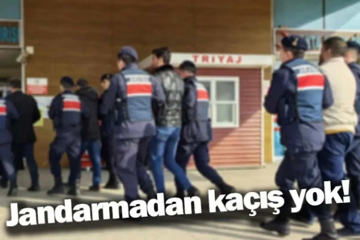Jandarmadan kaçış yok!