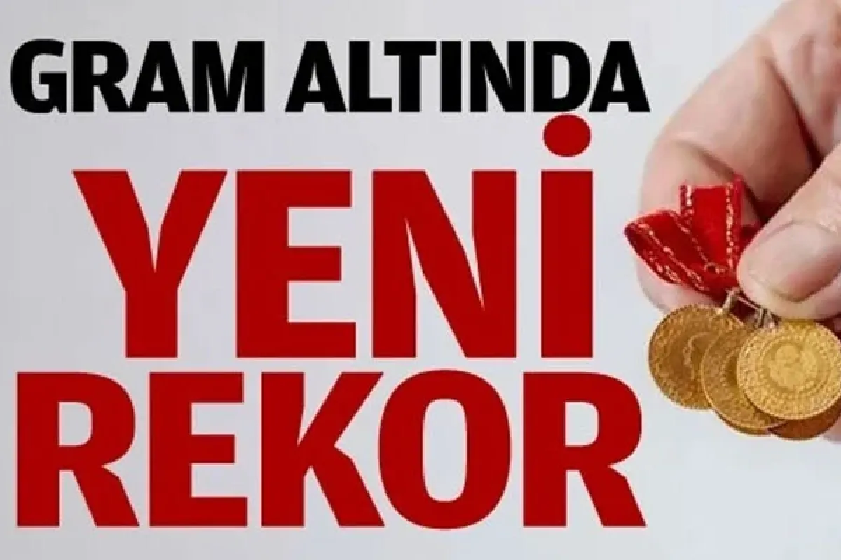 Gram altında yeni rekor!
