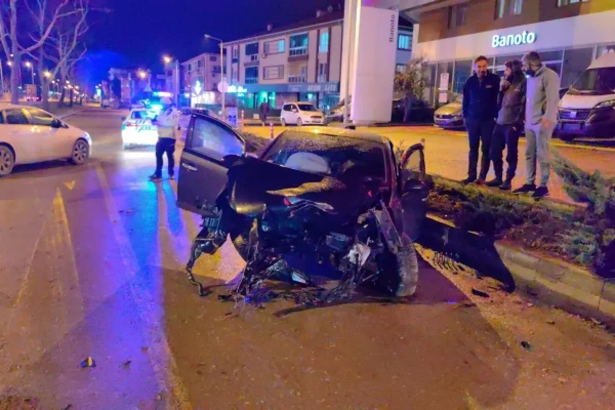 İnegöl'de feci kaza!