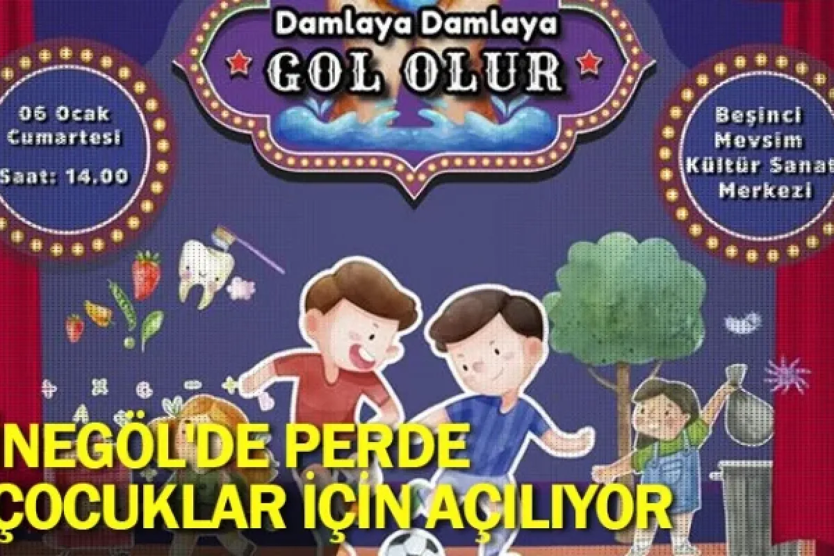 İnegöl'de perde çocuklar için açılıyor