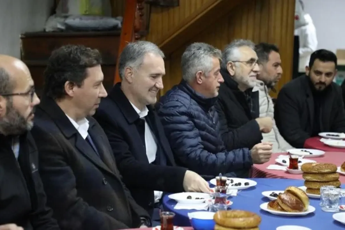 Bereket sofrası kuruldu