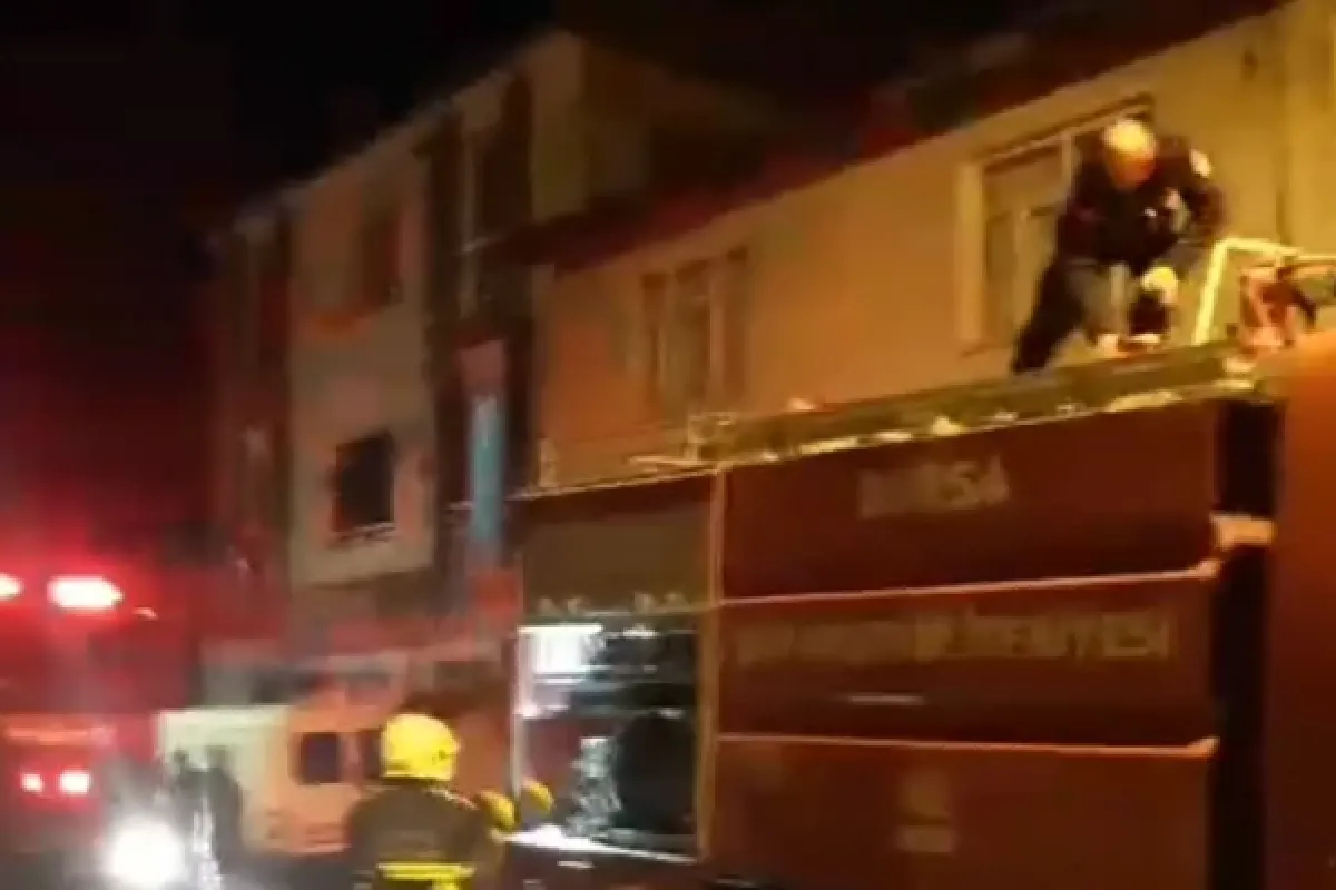 Korkutan yangın!