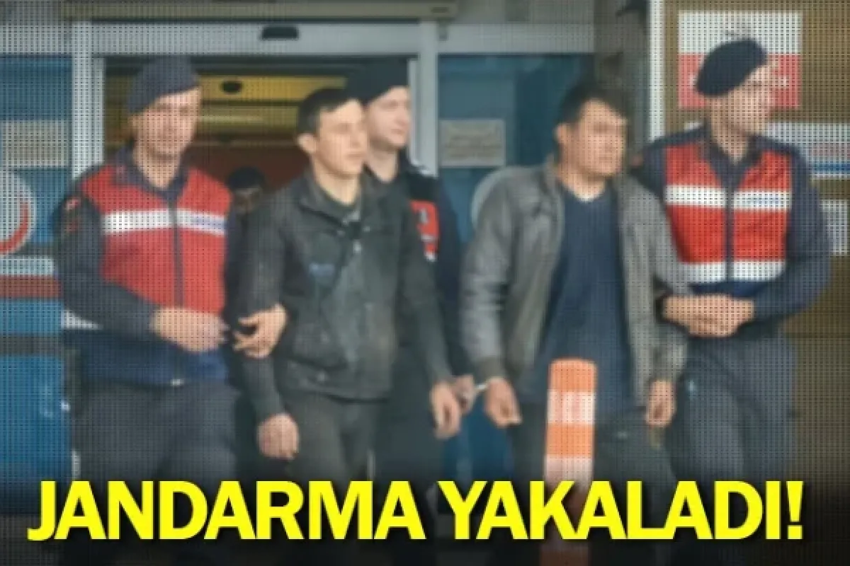 Jandarma yakaladı