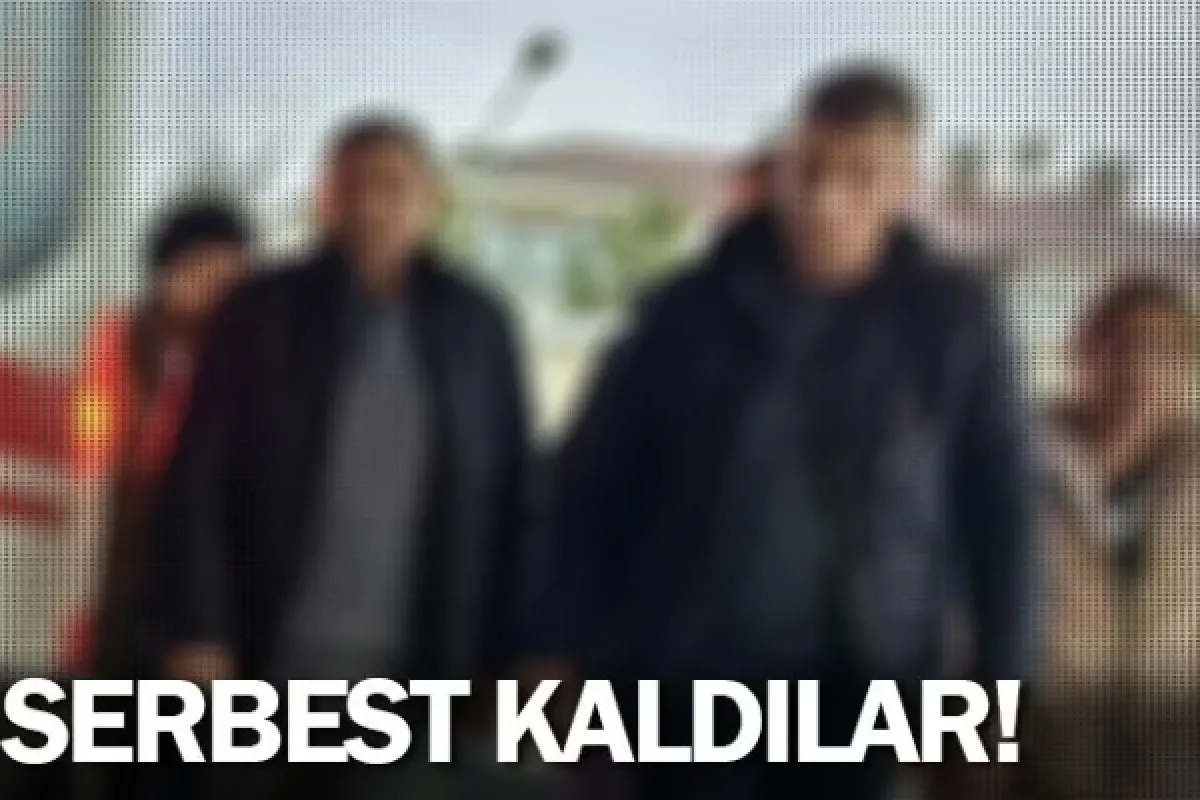 Serbest kaldılar!