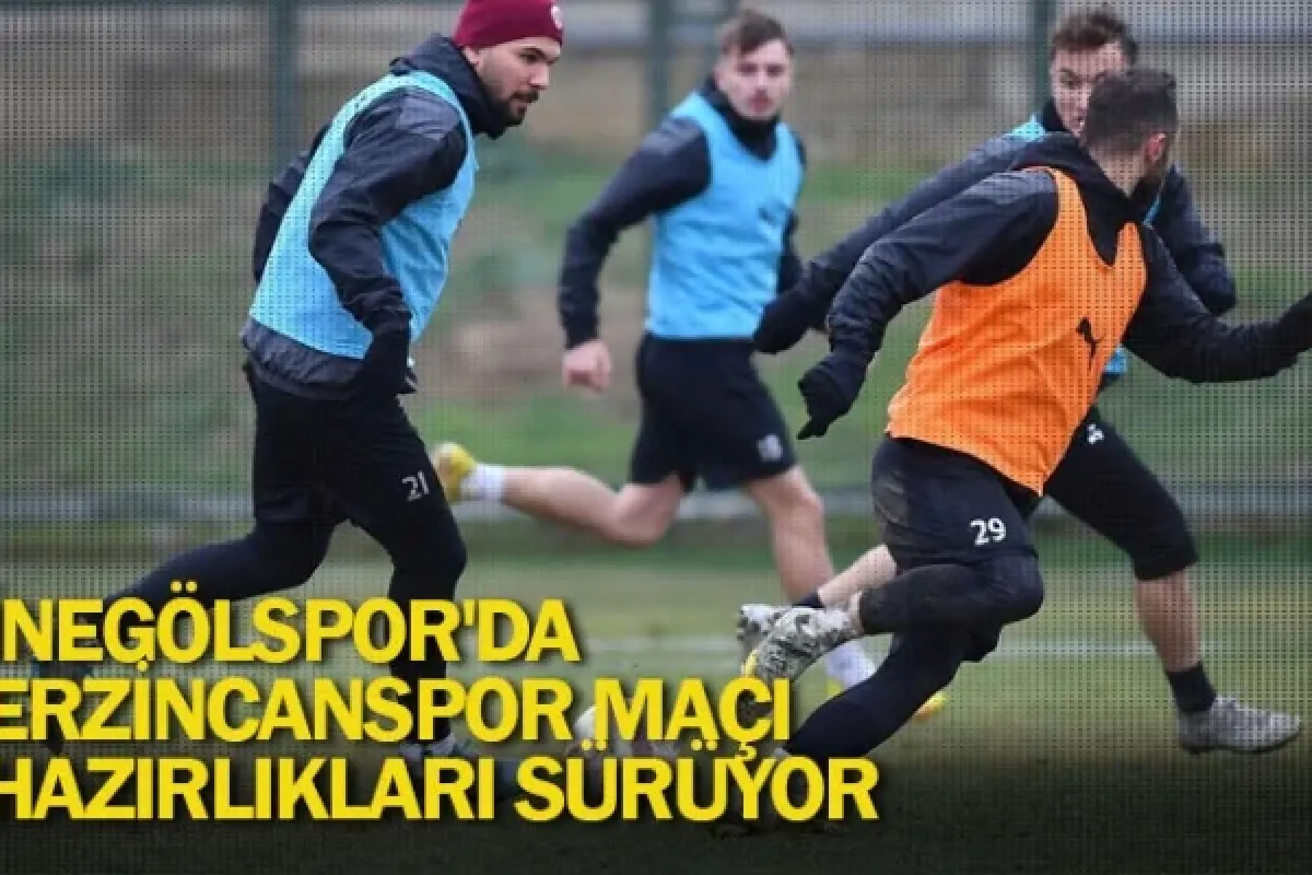 İnegölspor'da Erzincanspor maçı hazırlıkları sürüyor