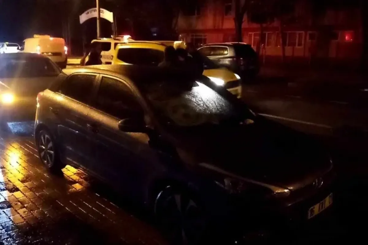 Otomobilin çarptığı yaya yaralandı