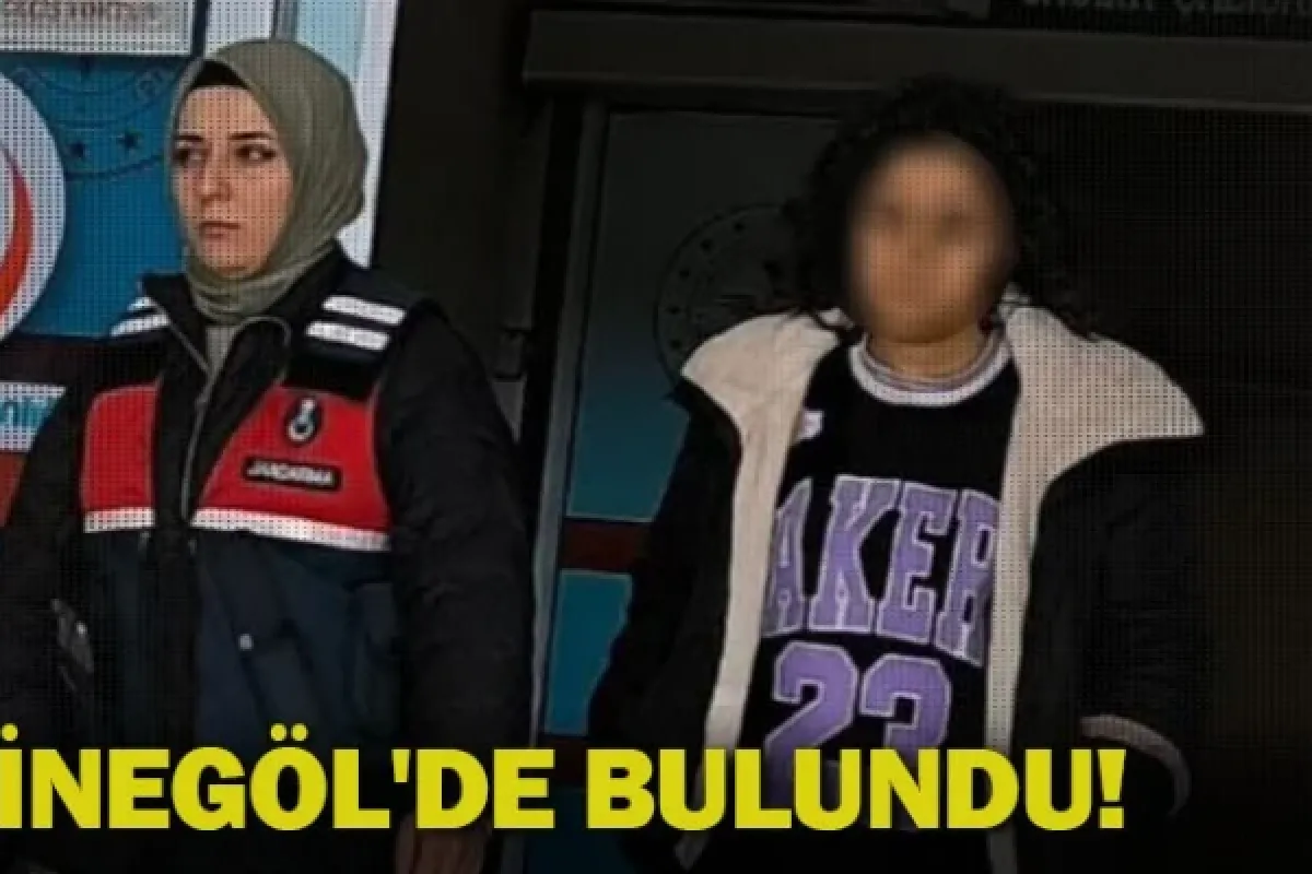 İnegöl'de bulundu!