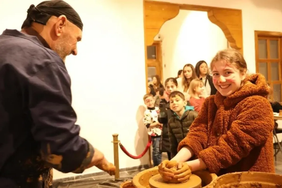 Başkan Taban çocuklarla buluştu