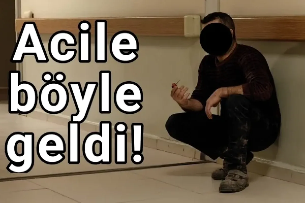 Acile böyle geldi!
