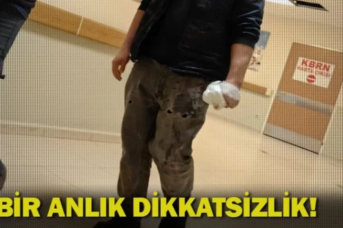 Bir anlık dikkatsizlik!