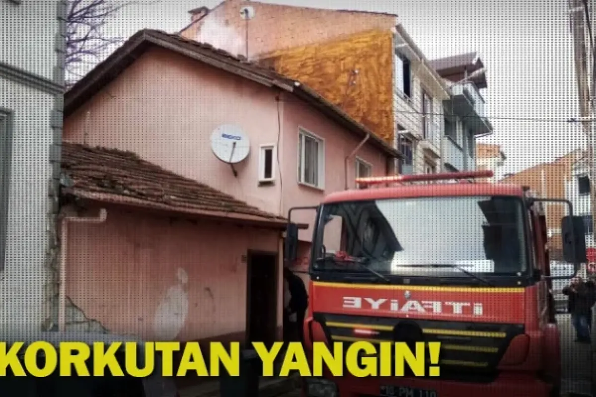 Korkutan yangın!