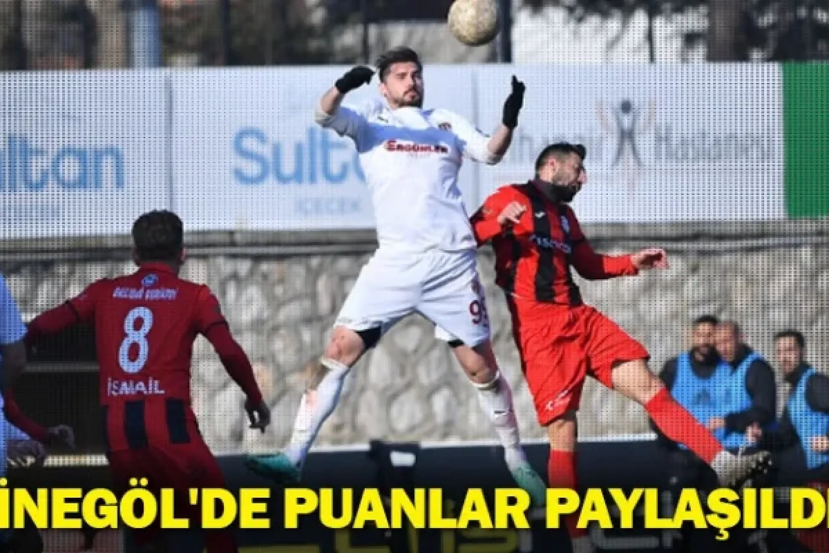 İnegöl'de puanlar paylaşıldı