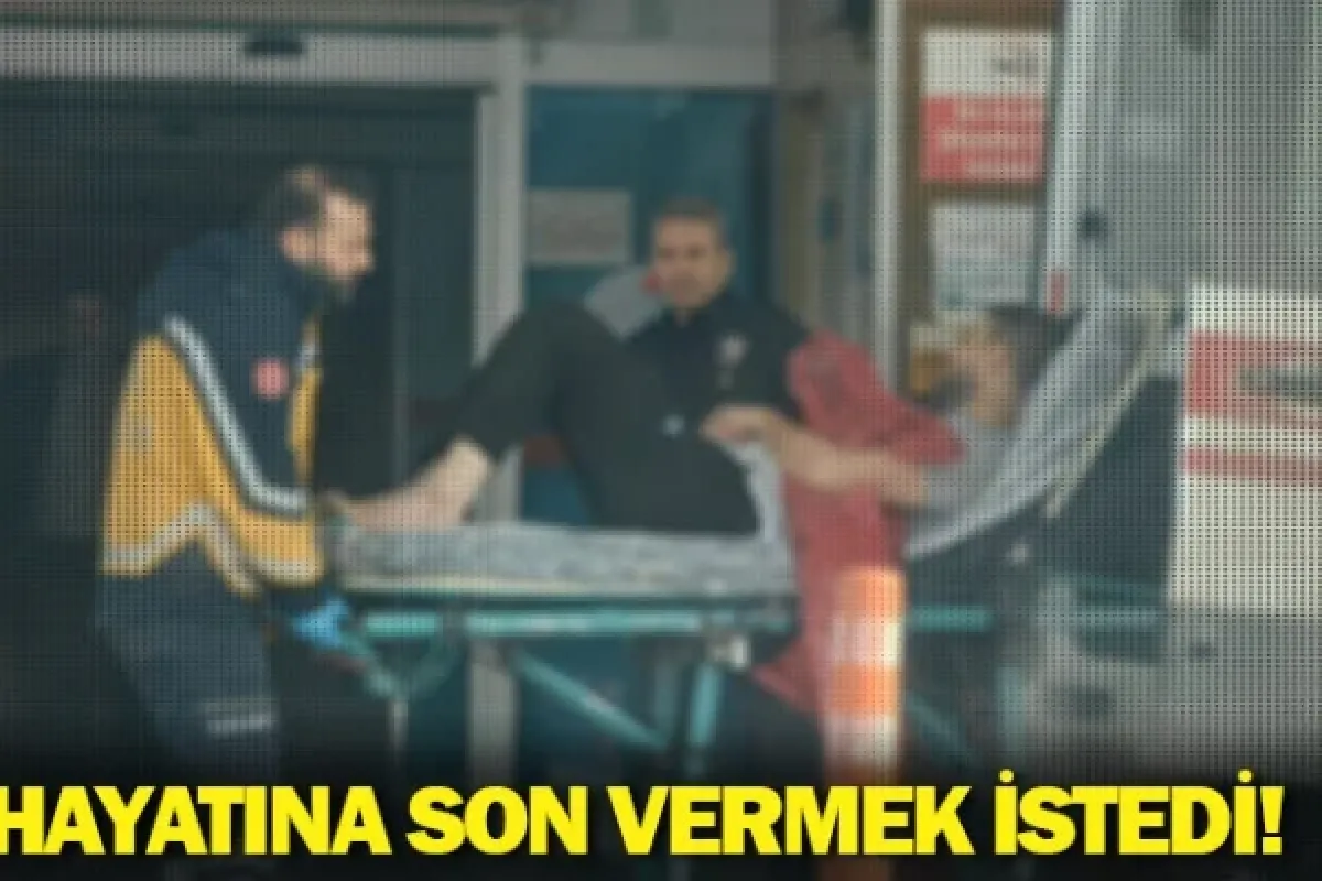 Hayatına son vermek istedi!