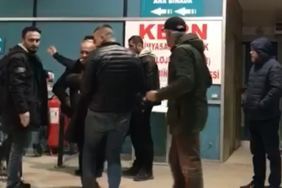 İnegöl'de acil serviste gergin anlar!