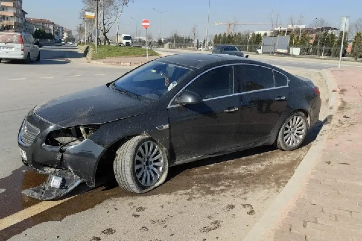 Süleymaniye'de korkutan kaza!