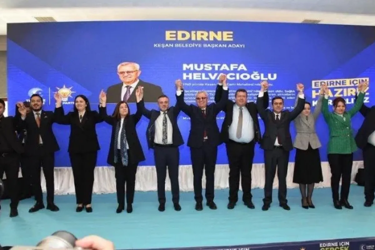 AK Parti’nin Edirne ilçe ve belde belediye başkan adayları açıklandı