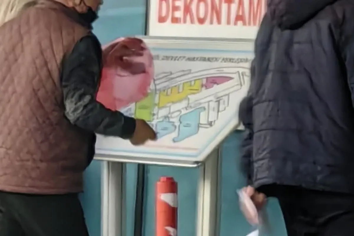 Bir anlık dikkatsizlik hastanelik etti