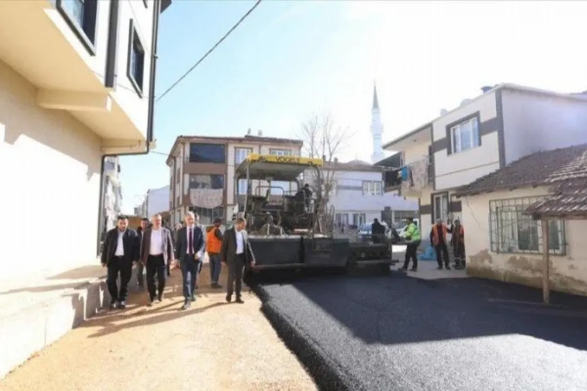 Ertuğrulgazi Mahallesi'nde 36 sokak asfaltlanıyor
