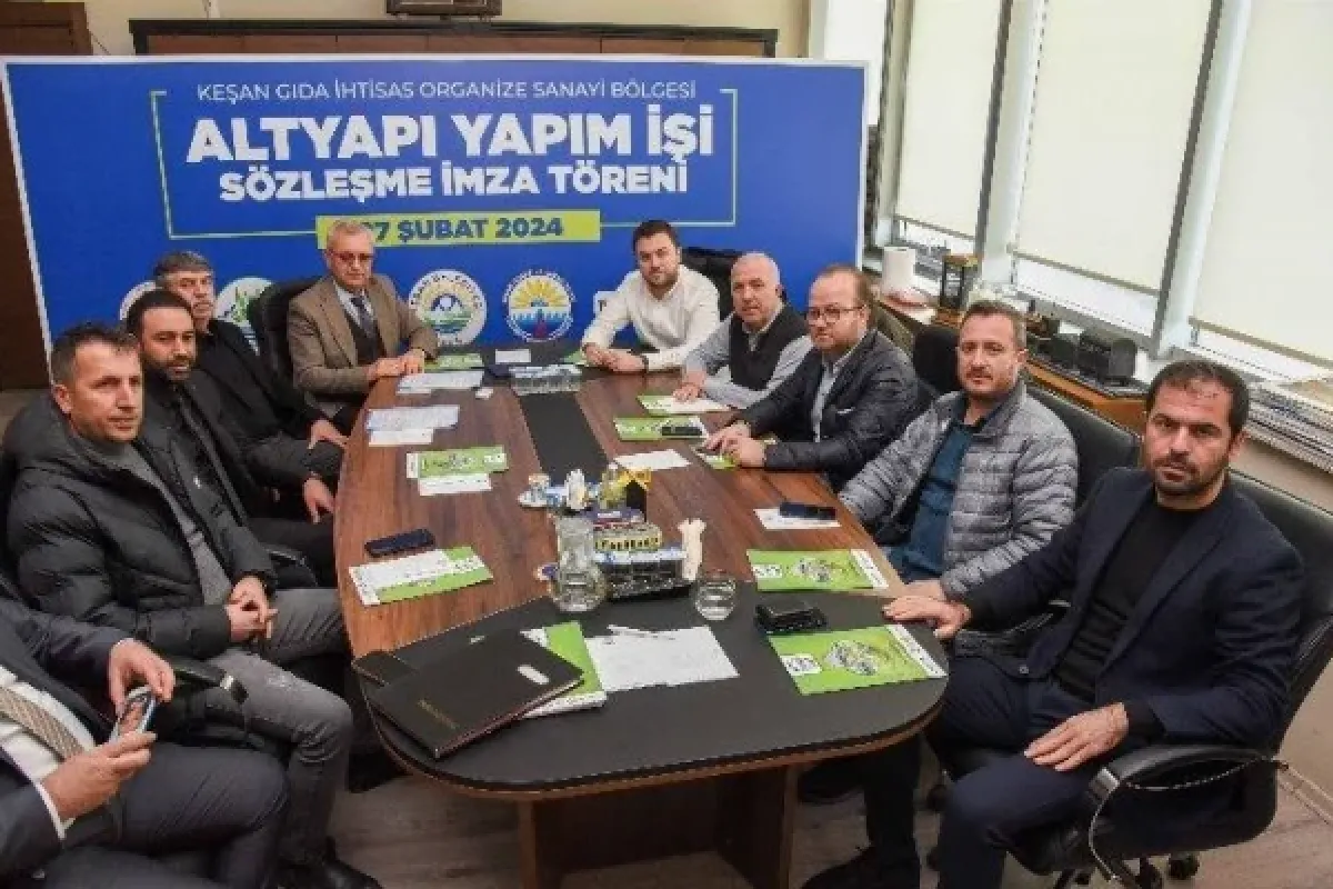 Mustafa Helvacıoğlu: “Gıda OSB’de altyapı çalışmaları başlıyor”