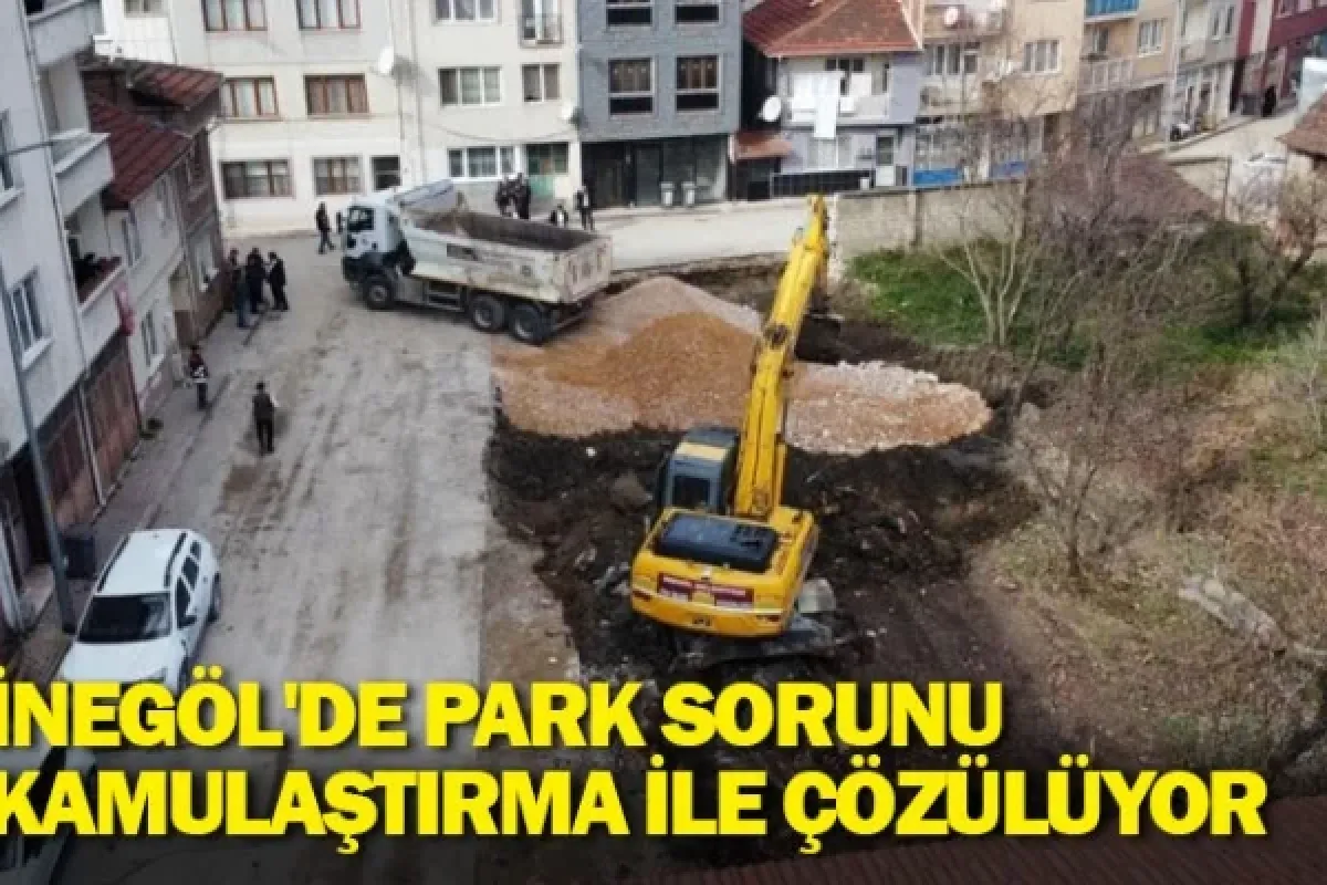Park sorunu kamulaştırma ile çözülüyor