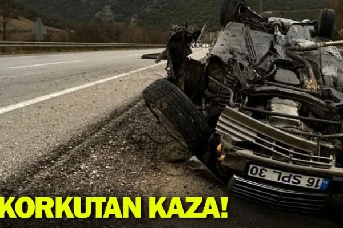 Korkutan kaza!