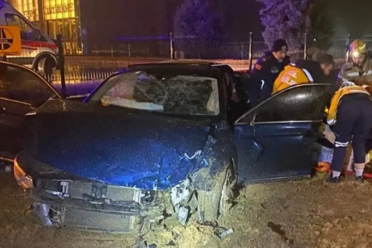 İnegöl'de feci kaza: 2 kişi hayatını kaybetti