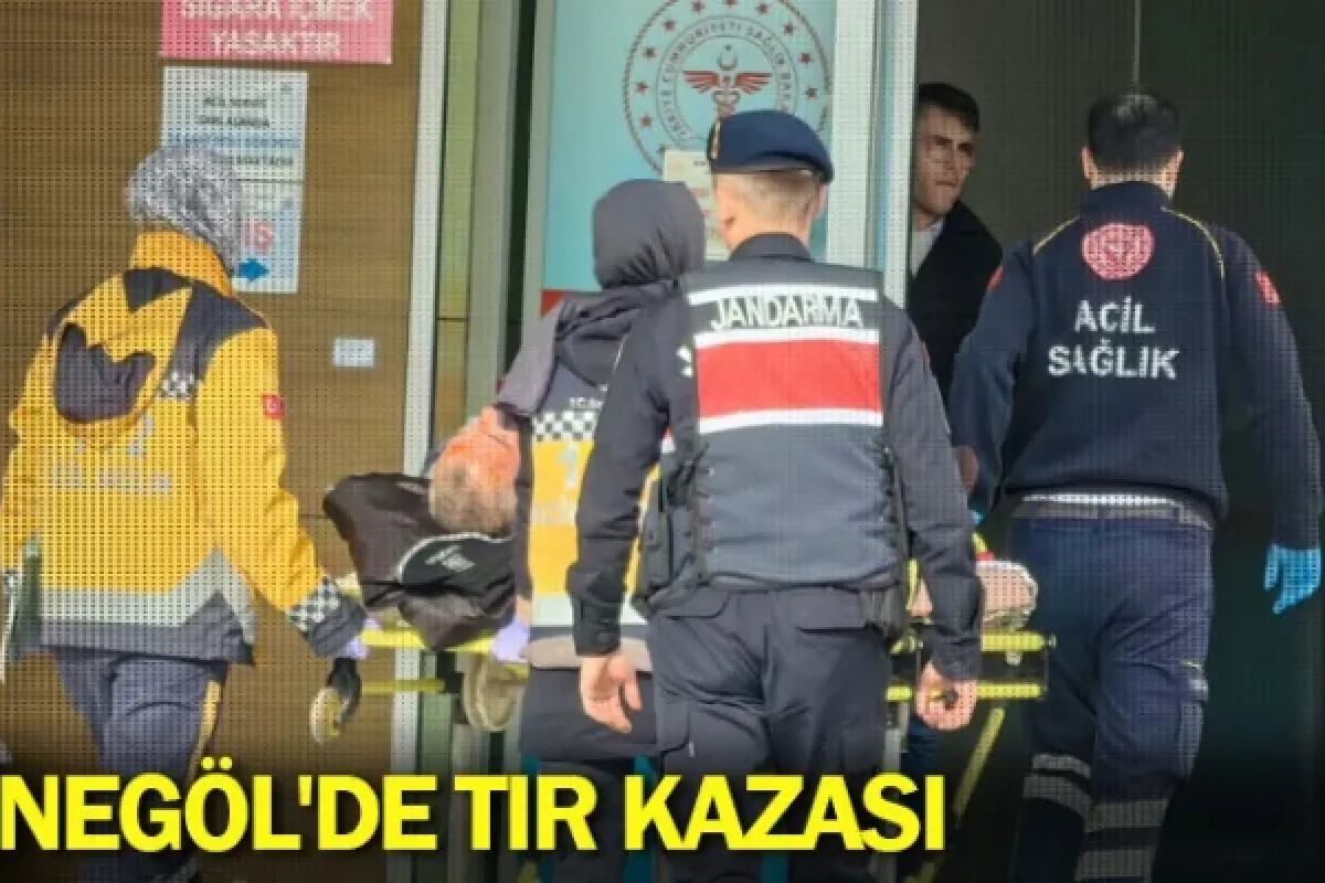 İnegöl'de TIR Kazası