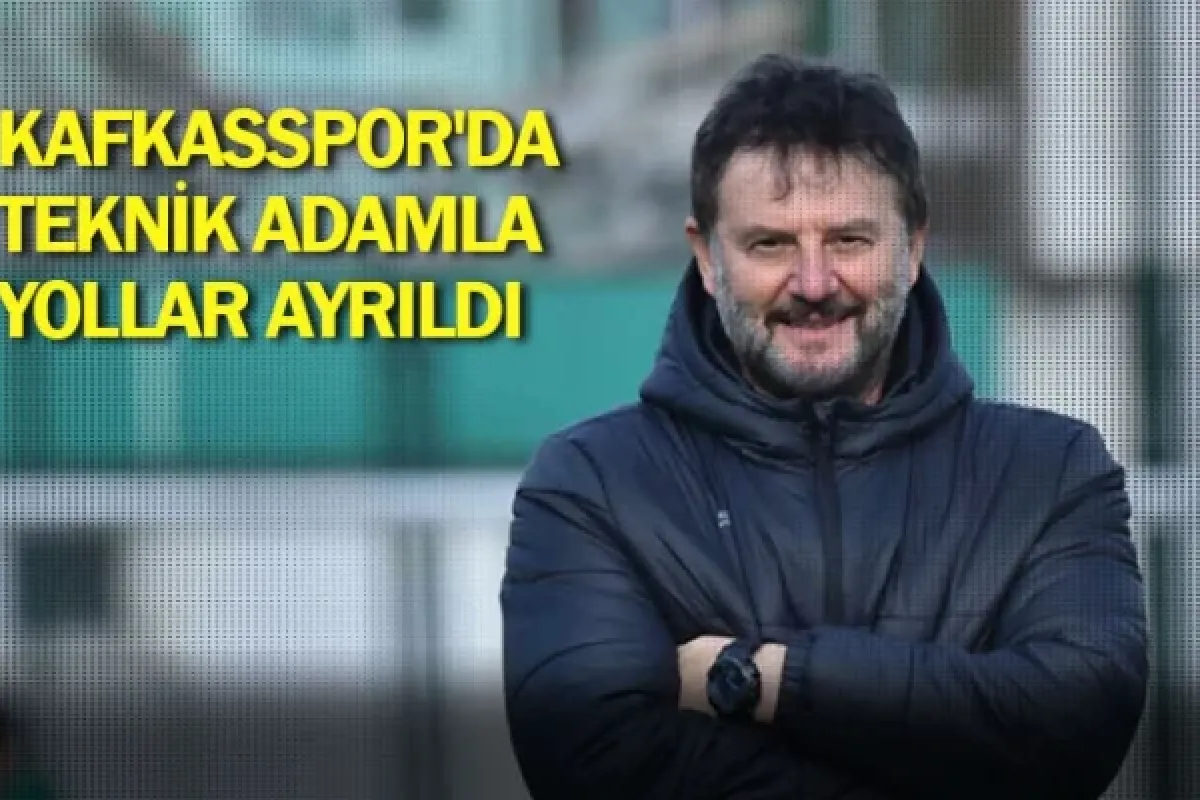 Kafkasspor'da teknik adamla yollar ayrıldı