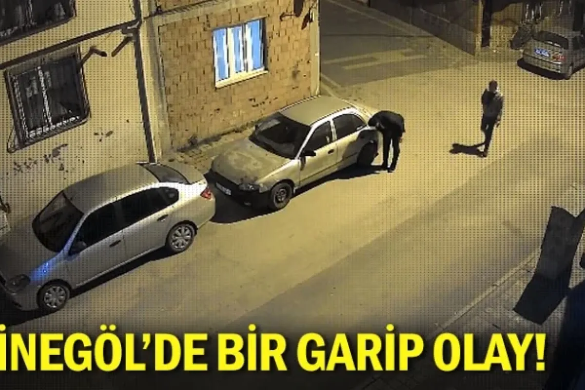 İnegöl'de bir garip olay!