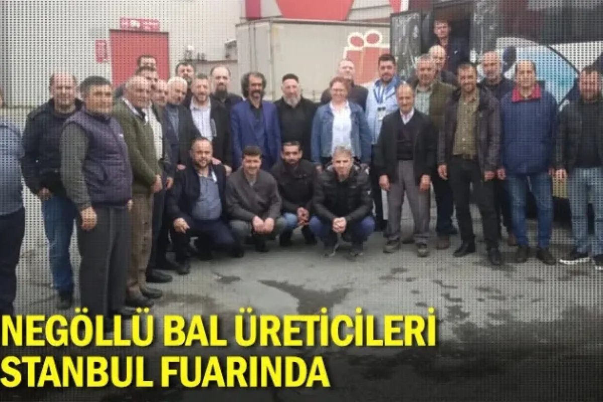 İnegöllü Bal Üreticileri İstanbul Fuarında