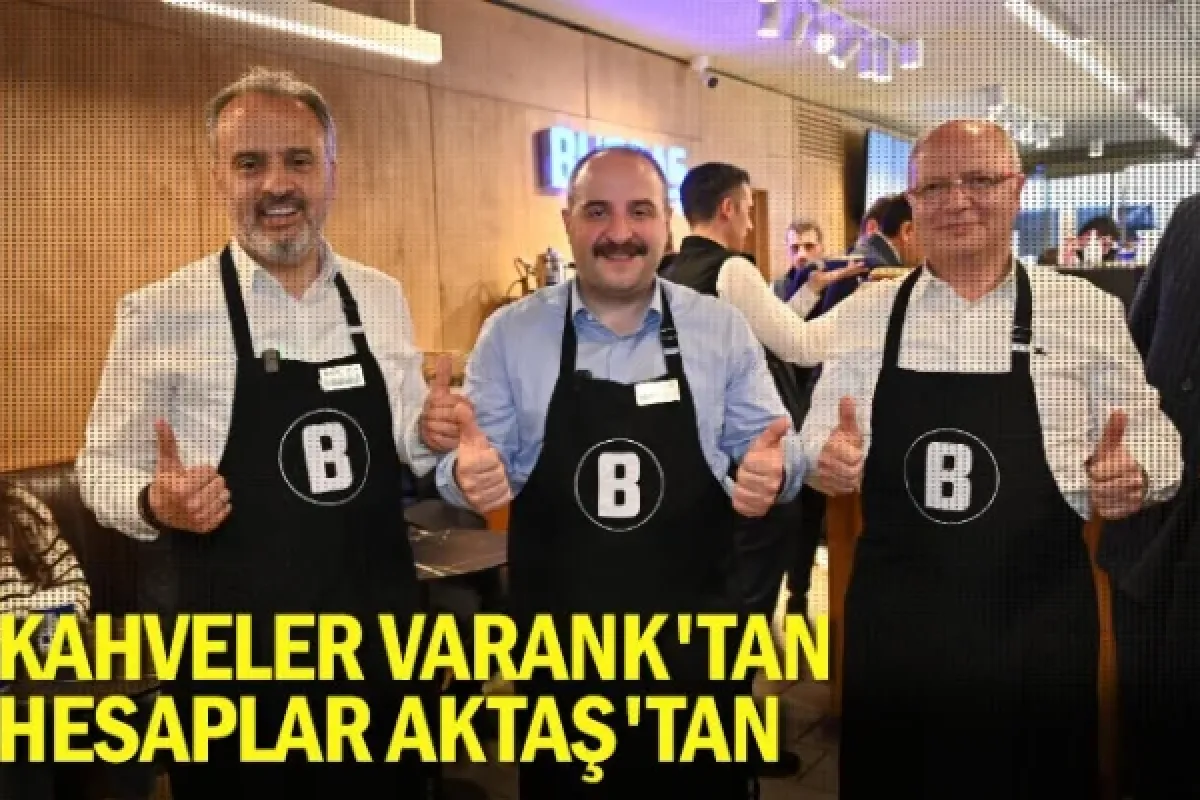 Kahveler Varank'tan, hesaplar Aktaş'tan