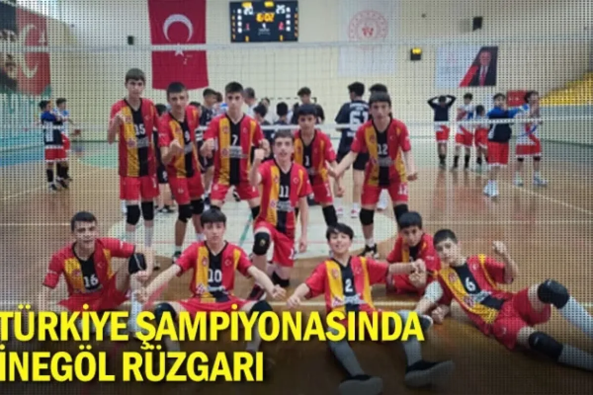 Türkiye Şampiyonasında İnegöl Rüzgarı