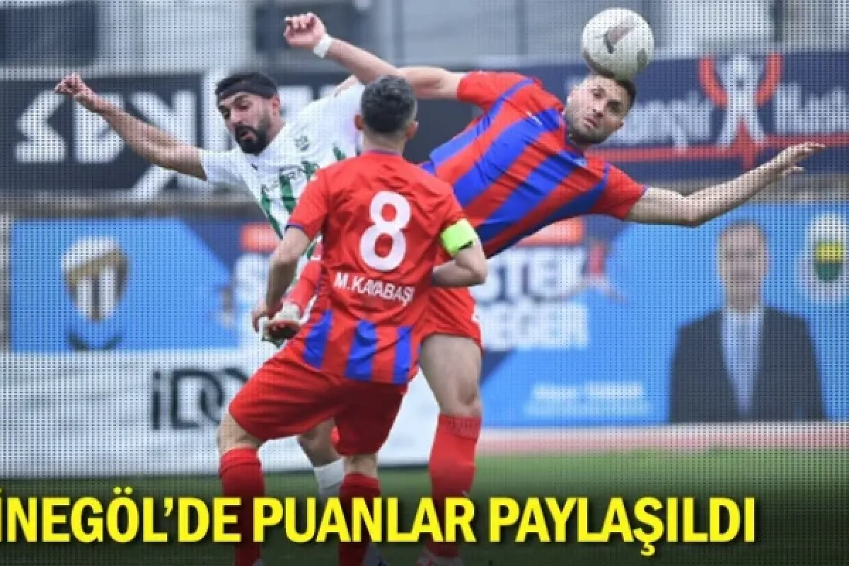 İnegöl'de puanlar paylaşıldı