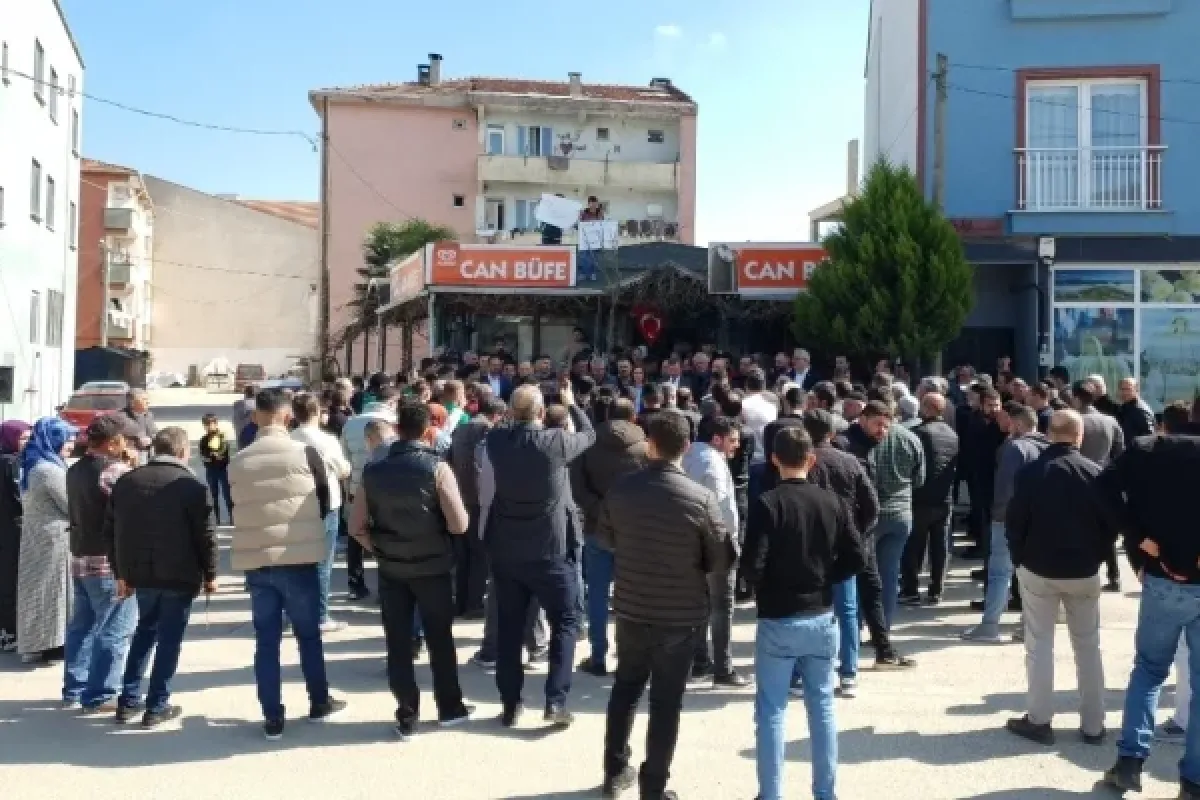 Mahalle sakinleri eylem yaptı