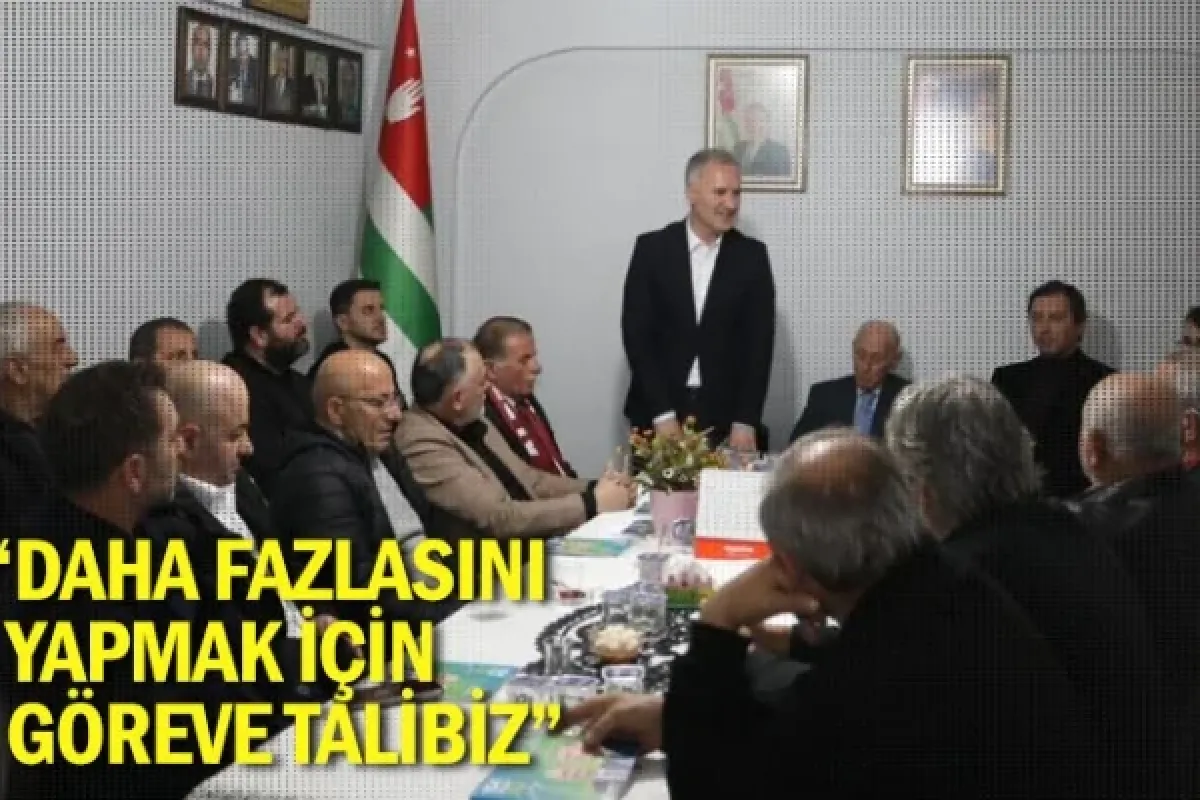 “Daha fazlasını yapmak için göreve talibiz”