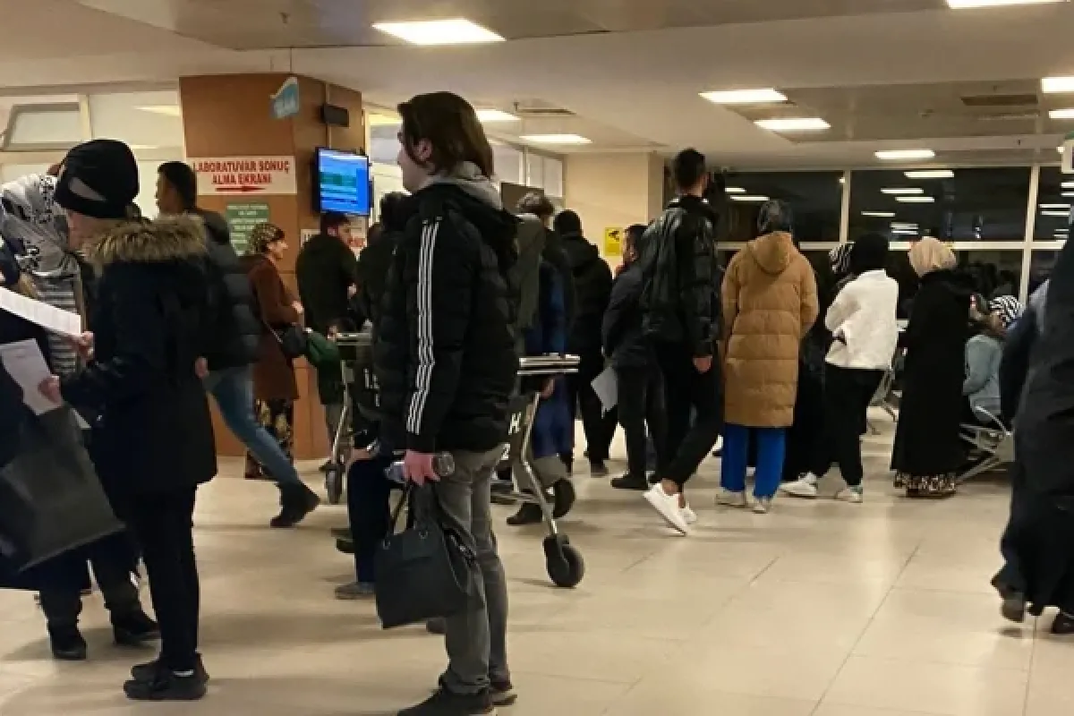 İftar sonrası acilde yoğunluk