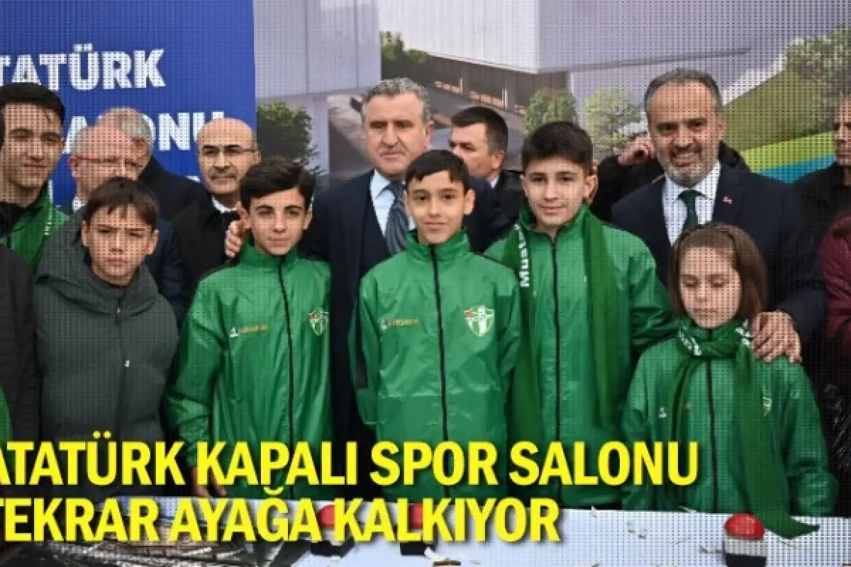 Atatürk Kapalı Spor Salonu tekrar ayağa kalkıyor