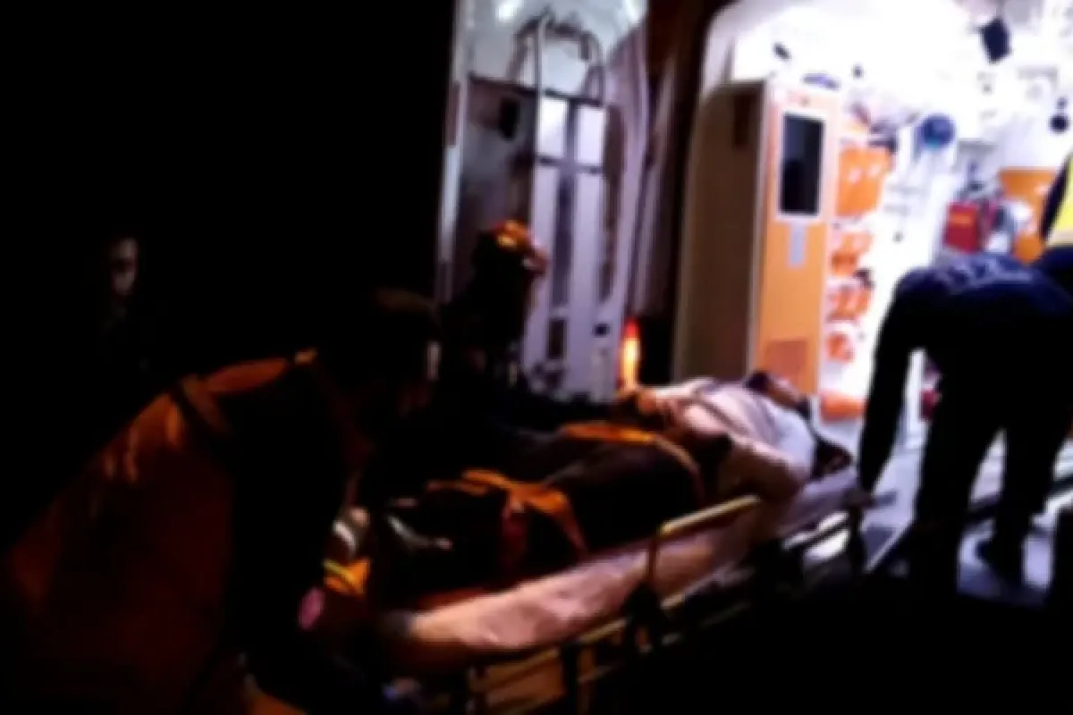 İnegöl'de gece yarısı korkutan kaza!