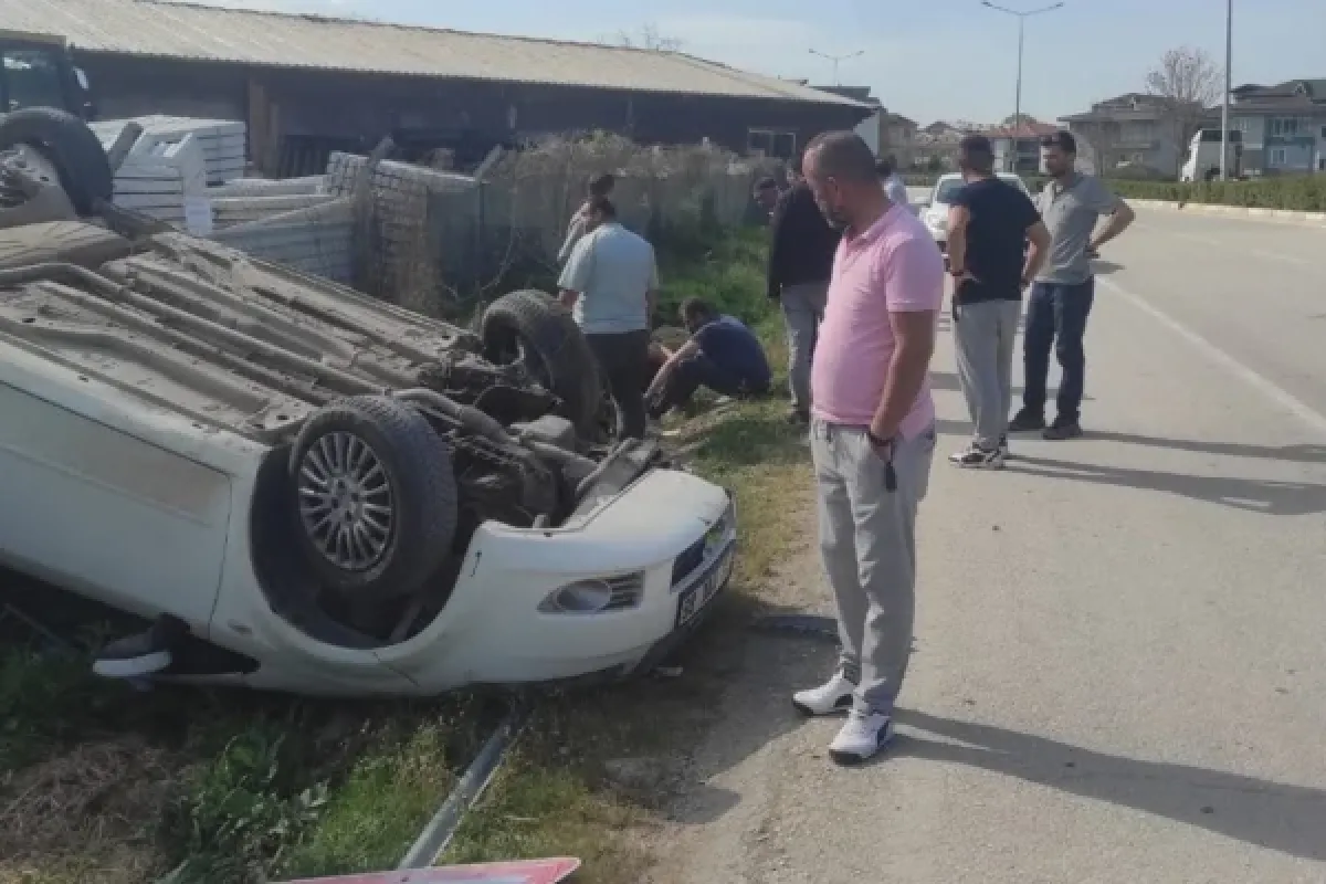 Çevre yolunda kaza